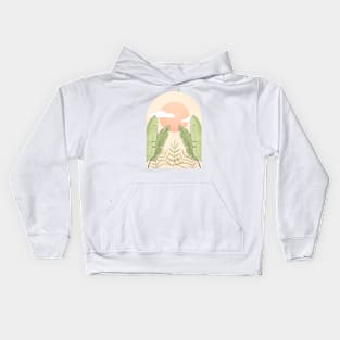 Tropical Vacation Kids Hoodie